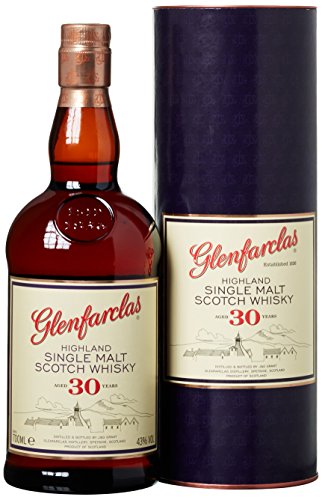 Glenfarclas 30 Years Old Highland Single Malt Scotch Whisky 43% Vol. 0,7l in Geschenkbox von Glenfarclas