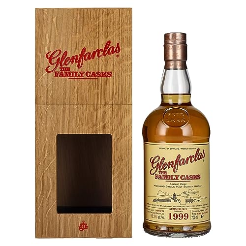 Glenfarclas THE FAMILY CASKS Single Cask SUMMER 2021 Refill Sherry Butt 1999 58,2% Vol. 0,7l in Holzkiste von Glenfarclas