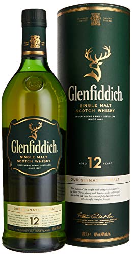 Glenfiddich 12 Jahre Single Malt Whisky (1 x 1 l) von Glenfiddich