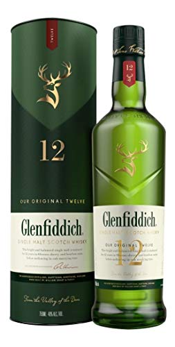 Glenfiddich 12 Years Old Single Malt Scotch Whisky 40% Vol. 0,7 l + GB von Glenfiddich