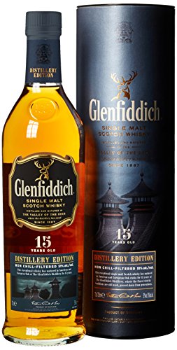 Glenfiddich 15 Years Old Distillery Edition mit Geschenkverpackung Whisky (1 x 0.7 l) von Glenfiddich