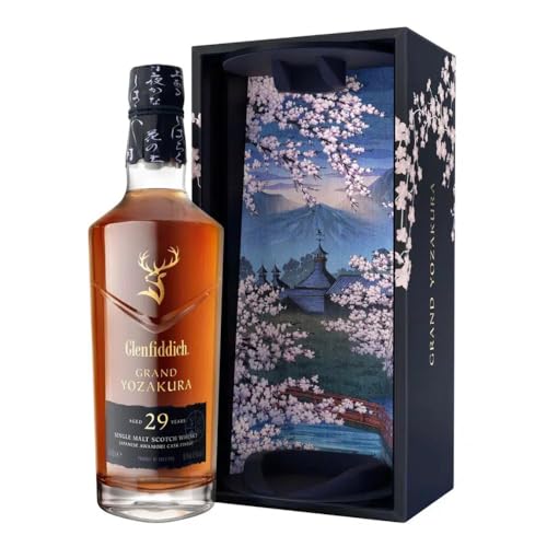 Glenfiddich Grand Yozakura, Highland Single Malt Scotch Whisky, 29 years old, 0,7l in Geschenk-Box von Glenfiddich