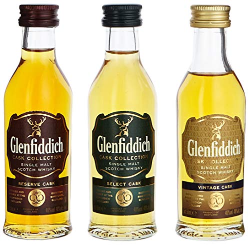 Glenfiddich Cask Colletction Miniatures 3x0,05L (1 x 0.15 l) von Glenfiddich