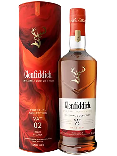 Glenfiddich Perpetual Collection VAT 02 Rich & Dark 43% Vol. 1l in Geschenkbox von Glenfiddich