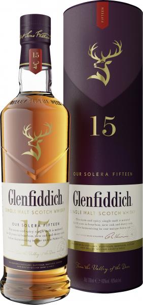 Glenfiddich Solera Single Malt Scotch Whisky 15 years von Glenfiddich