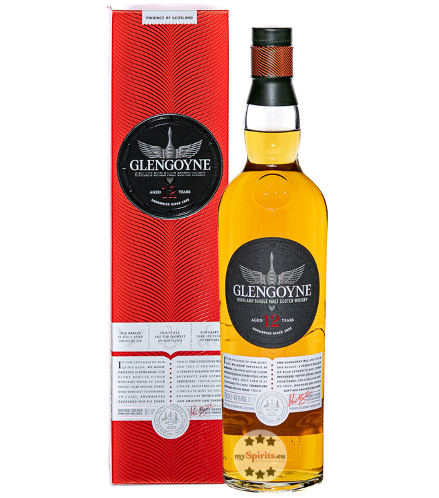 Glengoyne 12 Jahre Single Malt Whisky (43 % Vol., 0,7 Liter) von Glengoyne Distillery