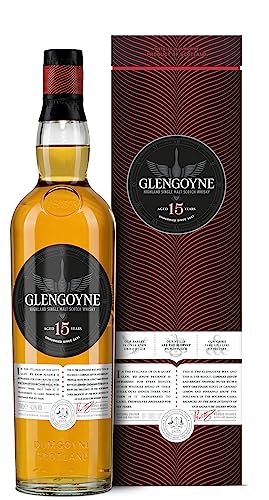 Glengoyne 15 Years Old Highland Single Malt Scotch Whisky 43% Vol. 0,7l in Geschenkbox von Glengoyne