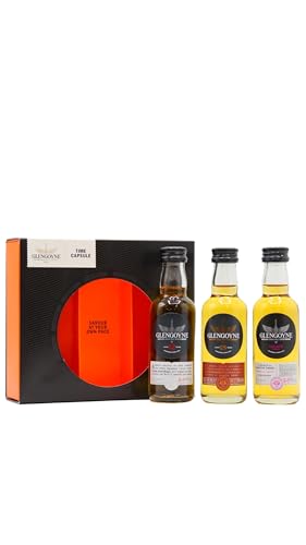 Glengoyne - Time Capsule - 3 x 5cl Miniatures - 12, Legacy Series Chapter 2 & 18 Year Old - Whisky von Glengoyne