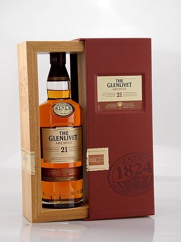 Glenlivet 21 Jahre Speyside Whisky 0,7 l von Glenlivet