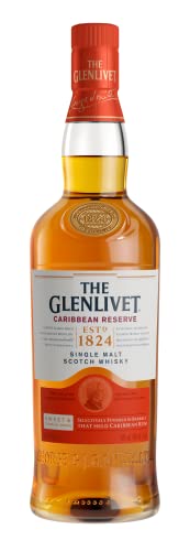 Glenlivet GLENLIVET CARIBBEAN RESERVE - Single Malt Whisky 1x0,7L - 40% Vol. Finished in Caribbean Rum Casks von Glenlivet