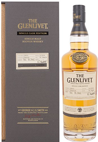 The Glenlivet 16 Years Old SINGLE CASK EDITION Glencuie 59,1% Vol. 0,7 l + GB von Glenlivet