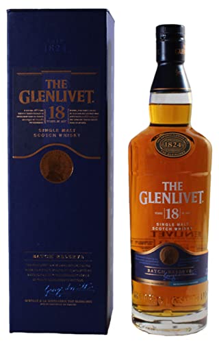 The Glenlivet Scotch Whisky, Single Malt, 18 Years Oldd - vol. 43% - 70cl von Glenlivet