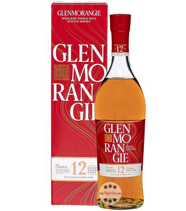 Glenmorangie 12 Jahre The Lasanta Whisky (43 % Vol., 0,7 Liter) von Glenmorangie Distillery
