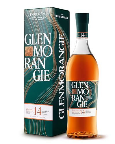 Glenmorangie Quinta Ruban, 14 Years Old Whisky Single Malt Scotch Whisky mit Port Cask Finish, 0,7L von Glenmorangie