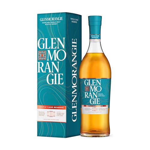 Glenmorangie Triple Cask Reserve Single Malt Whisky in Geschenkverpackung, 0,7L von Glenmorangie