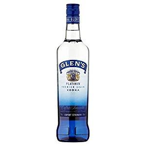 Glens Platinum Premium Grain Vodka 70cl Bottle von Glen's