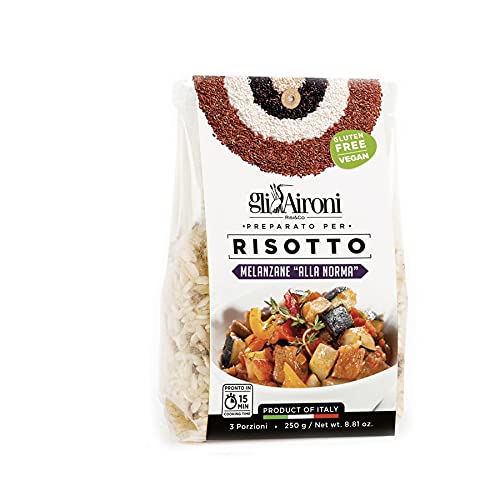 Risotto mit Aubergine Norm 250 g von GliAironi