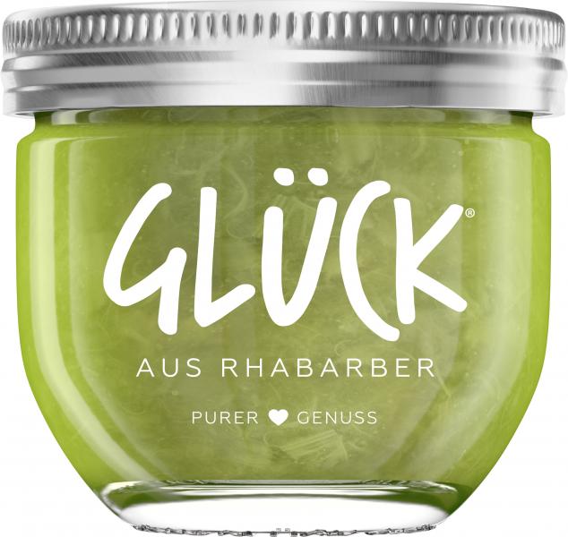 Glück Fruchtaufstrich aus Rhabarber von Glück