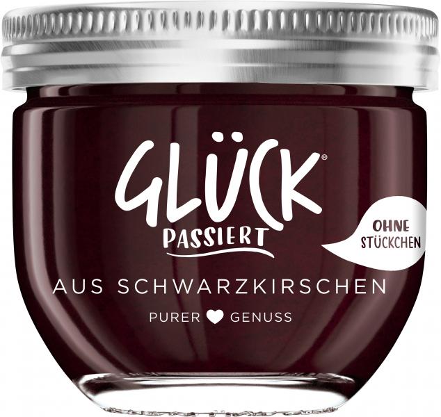 Glück passiert Schwarzkirsche von Glück