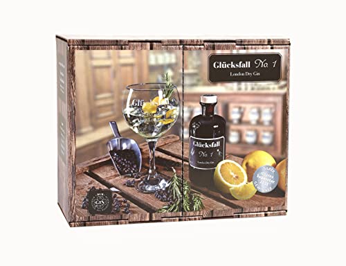 Glücksfall No 1 Gin - Apothekerschrank von Glücksfall