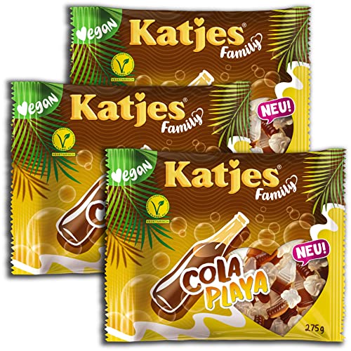 Katjes Cola Playa Family XXL Packungen 3x 275g (825g) von GmbH Katjes