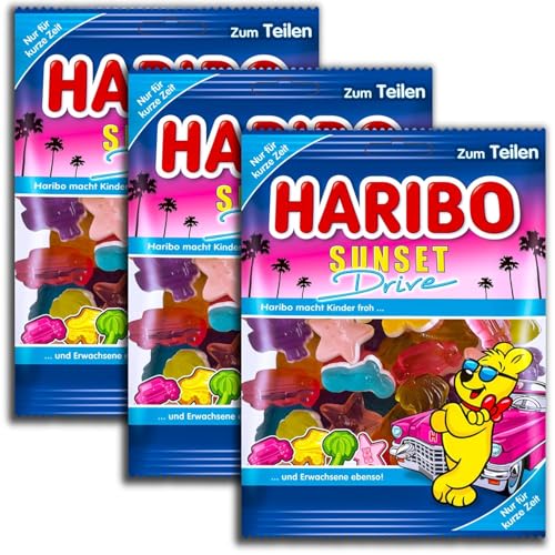 3 er Set Haribo Sunset Drive 3x 175g von GmbH