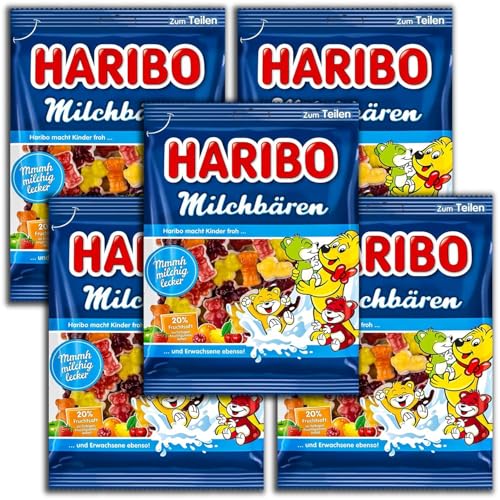 5 er Pack Haribo Milchbären 5 x 160g von GmbH