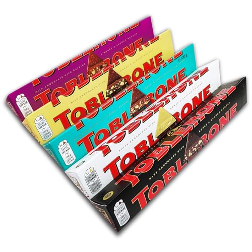 5 er Pack Tobleron Schokoladen Riegel 5 x 100 g von Gmbh