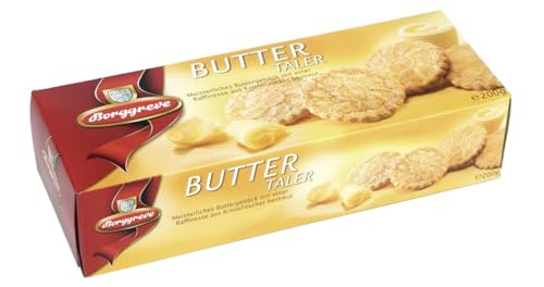 Borggreve Butter Taler 200 g Meisterliches Buttergebäck Kekse von Gmbh