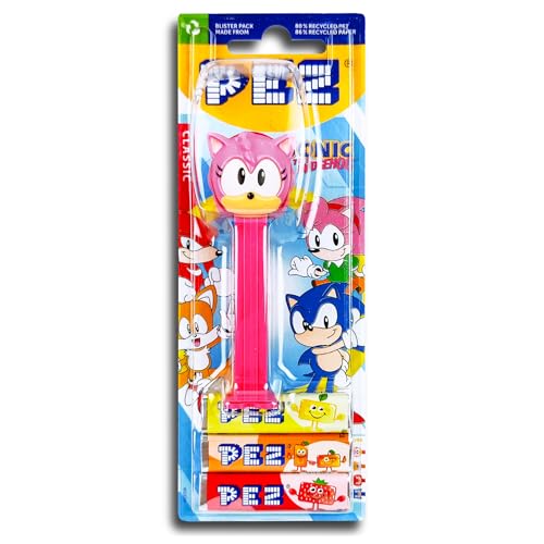 PEZ Spender Amy (Sonic) inkl. 2 x Pez Bonbons 2 x 8,5 g von Gmbh