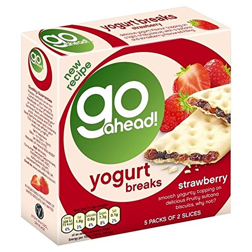 Gehen Sie Voran Joghurtpausen Erdbeere 5 Pro Packung von Go Ahead