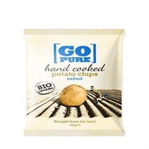 Go Pure Kartoffelchips, gesalzen (125 g) - Bio von Go Pure