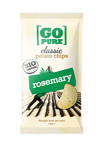 GoPure Classic Chips Rosmarin, 5er Pack (5 x 125 g) von goPure