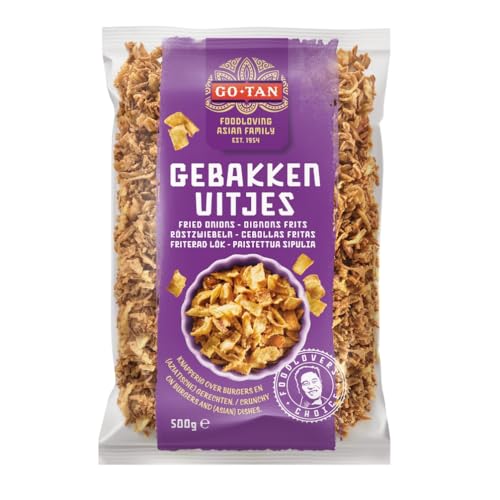 Go-Tan Gebakken Uitjes Gebratene Zwiebeln 500G von Go-Tan