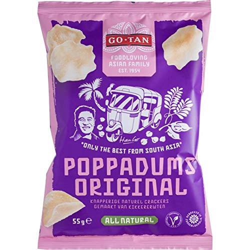 Go-Tan Poppadums Chips 55G von Go-Tan