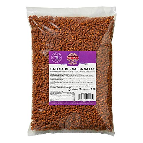 Go-Tan Satay Sauce Pulver Granulat - Beutel 1 Kilo von Go-Tan