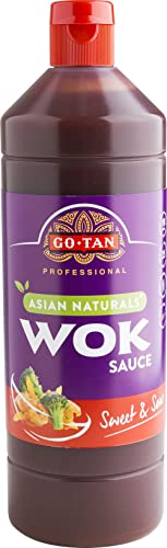 Go-Tan Wok-Original süß-saure Flasche 1 Liter von Go-Tan