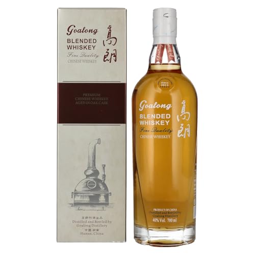 GOALONG Premium Blended OAK CASK Chinese Whiskey 40% Vol. 0,7l in Geschenkbox von Goalong