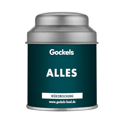 ALLES Salz | handgemachte Allrounder Gewürzmischung | Gockels Food Genussmanufaktur | z.T. Zutaten aus eigenem Anbau von Gockels