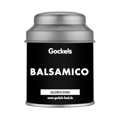 Balsamico Salz | handgemachte Salzmischung | Gockels Food Genussmanufaktur | z.T. Zutaten aus eigenem Anbau von Gockels