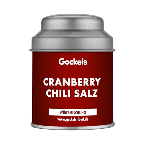 Cranberry Chili Salz | handgemachte Gewürzmischung | Gockels Food Genussmanufaktur | z.T. Zutaten aus eigenem Anbau von Gockels