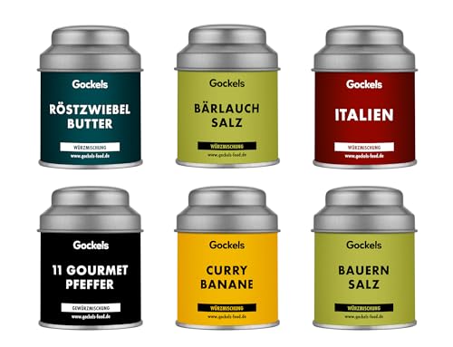 Gockels Mamas Lieblinge - Set | handgemachte Gewürzmischung | Gockels Food Genussmanufaktur | z.T. Zutaten aus eigenem Anbau von Gockels