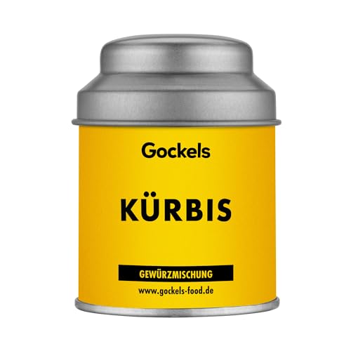 Kürbis Kohl Gewürz, handgemachte Gewürzmischung, Gockels Food Genussmanufaktur, Zutaten z.T. aus eigenem Anbau, Premium Qualiät in wiederverschließbarer Aroma-Dose, ohne Zusatzstoffe von Gockels