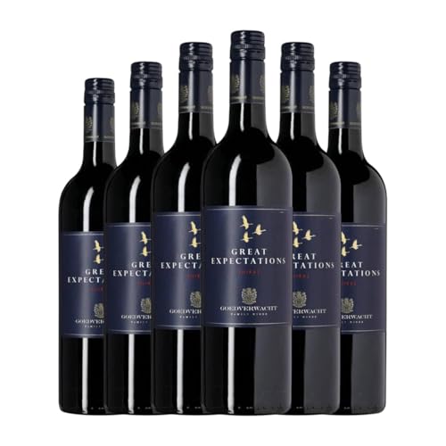 Goedverwacht Great Expectations Shiraz Syrah Robertson 75 cl Rotwein (Karton mit 6 Flaschen von 75 cl) von Goedverwacht Family Wines