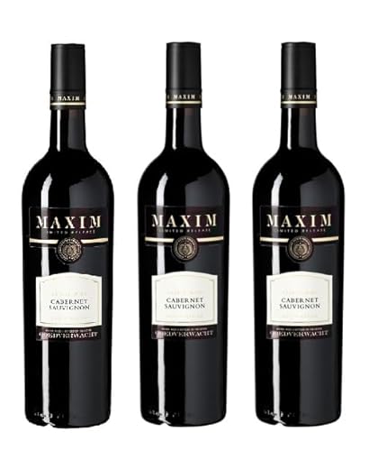 3x 0,75l - 2022er - Goedverwacht - Maxim - Cabernet Sauvignon - Robertson W.O. - Südafrika - Rotwein trocken von Goedverwacht