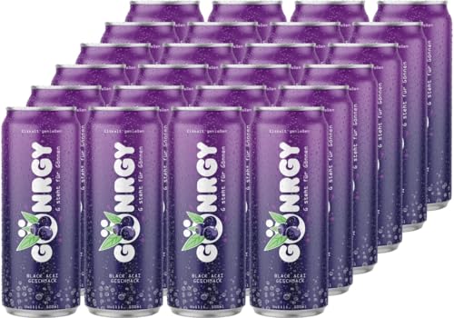 Black Acai - GÖNRGY Energy Drink by MontanaBlack 24x 500ml inkl. 6€ DPG Pfand von Gönrgy