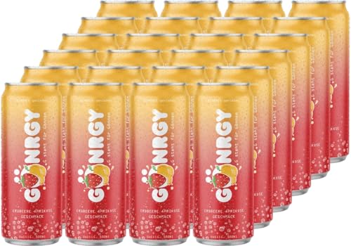 Erdbeere Aprikose - GÖNRGY Energy Drink by MontanaBlack 24x 500ml inkl. 6€ DPG Pfand von Gönrgy