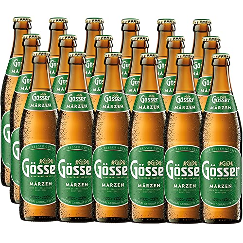 Gösser | 18 x 0,5l Flaschen Gösser Märzen | Österreich bestes Bier von Gösser