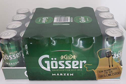 Gösser Märzen | 24 x 0,5l Dosen | Österreich bestes Bier von Gösser