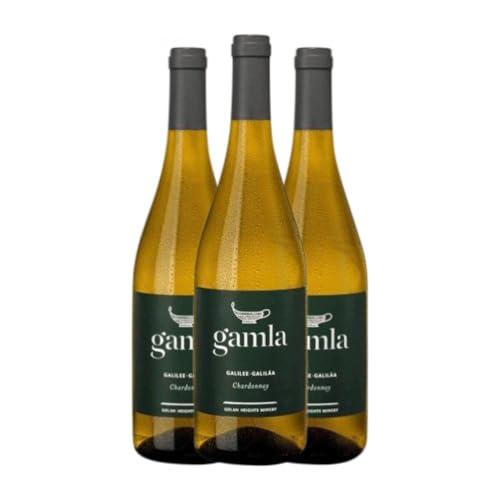 Golan Heights Gamla Blanc Chardonnay Alterung 75 cl Weißwein (Karton mit 3 Flaschen von 75 cl) von Golan Heights Winery